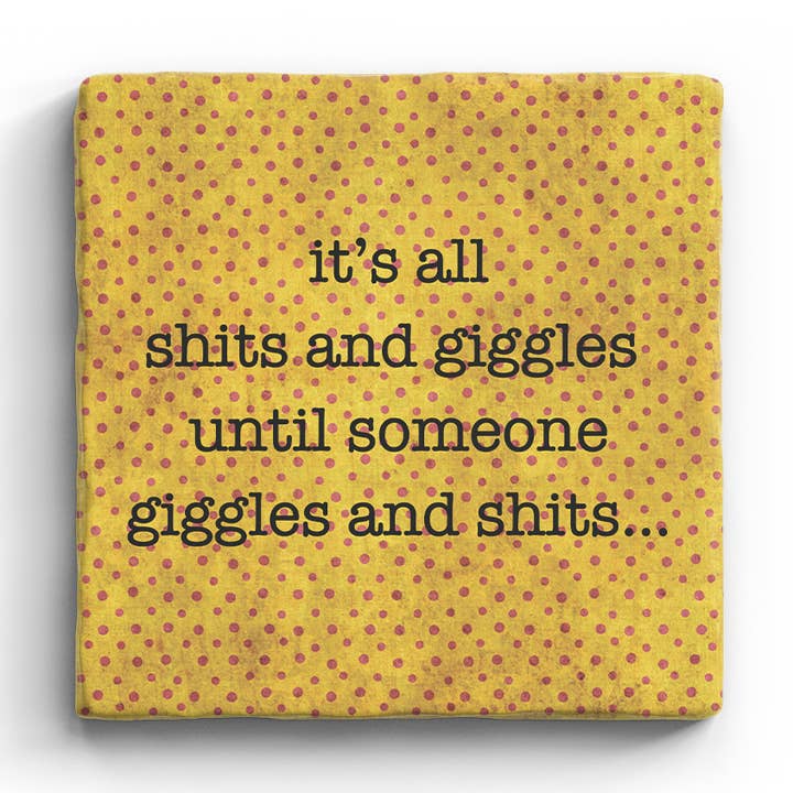 Paisley & Parsley - Wholesale Coasters - Giggles - Marble Coaster0