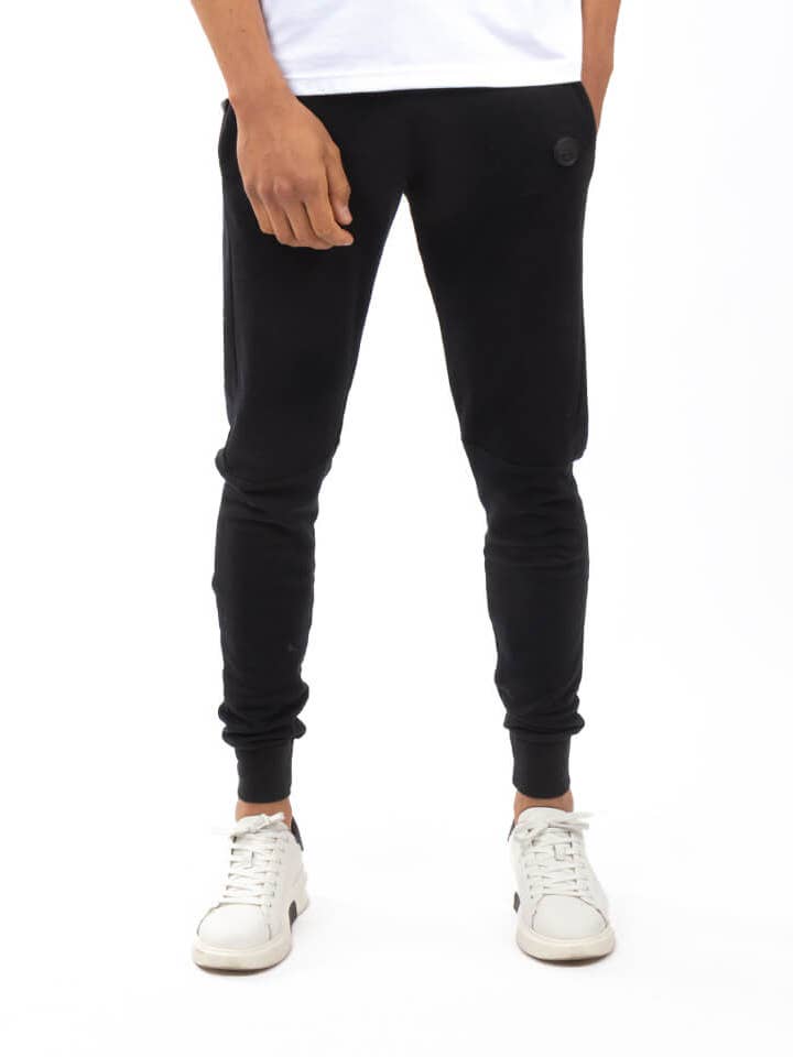 Joggingbroek Basic Piquet Zwart voor wholesale door StockNow Unipessoal