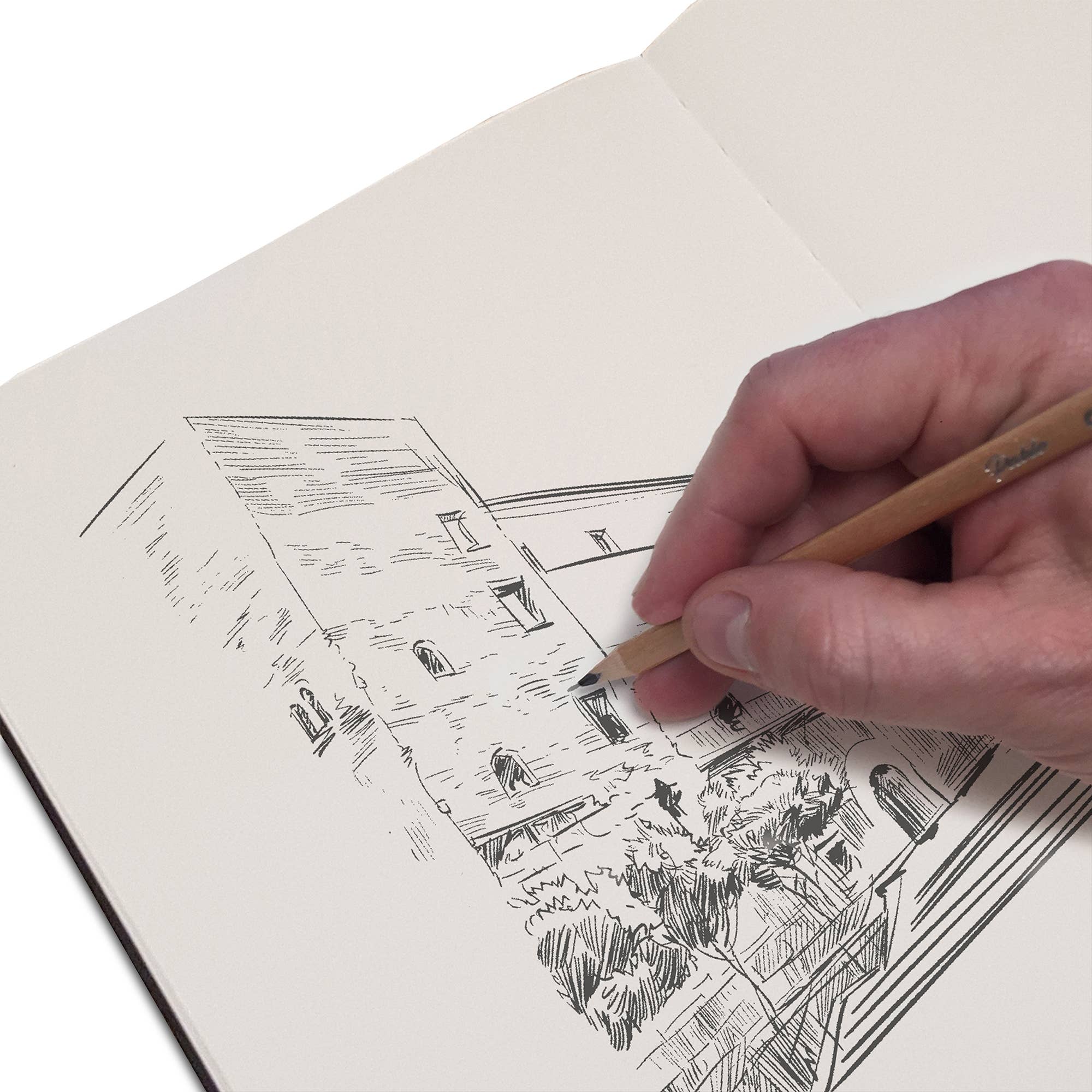 Zieler - Wholesale Sketchbook/Sketchpad - A4 Bound Hardback Mixed Media Sketchbook (Portrait)1