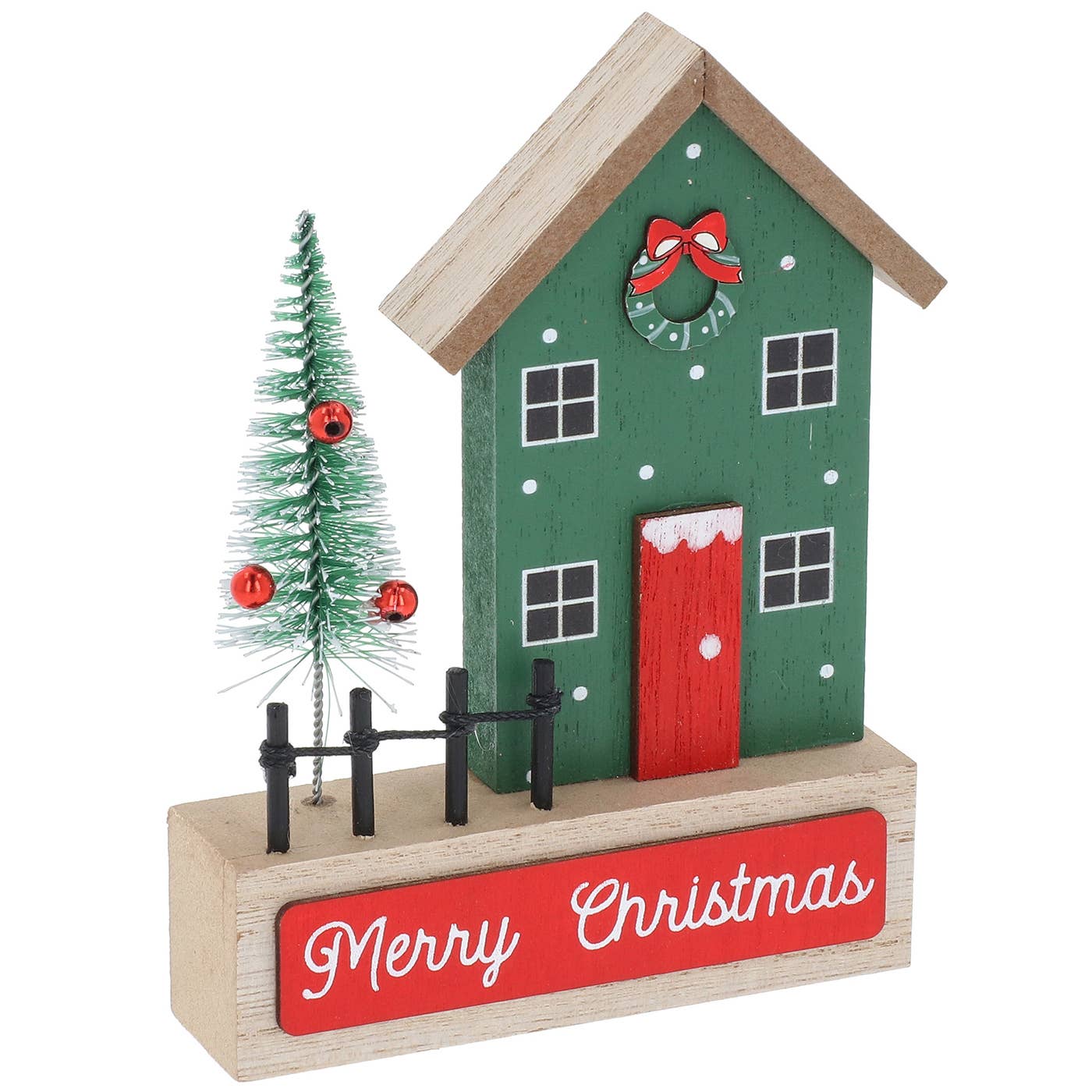 Joe Davies - Vendita all'ingrosso Decorazione natalizia - Grande Casa Natalizia Festiva in Piedi1