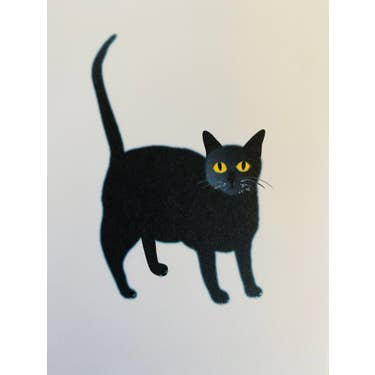 Studio Daedre - Wholesale Stationery/Notecard Set - Black Cat Boxed Note Cards0
