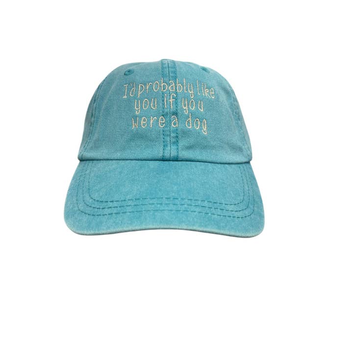 Tug Tees - Wholesale Baseball Cap - Unisex - I'd Probably Like You If You Were A Dog Baseball Cap3
