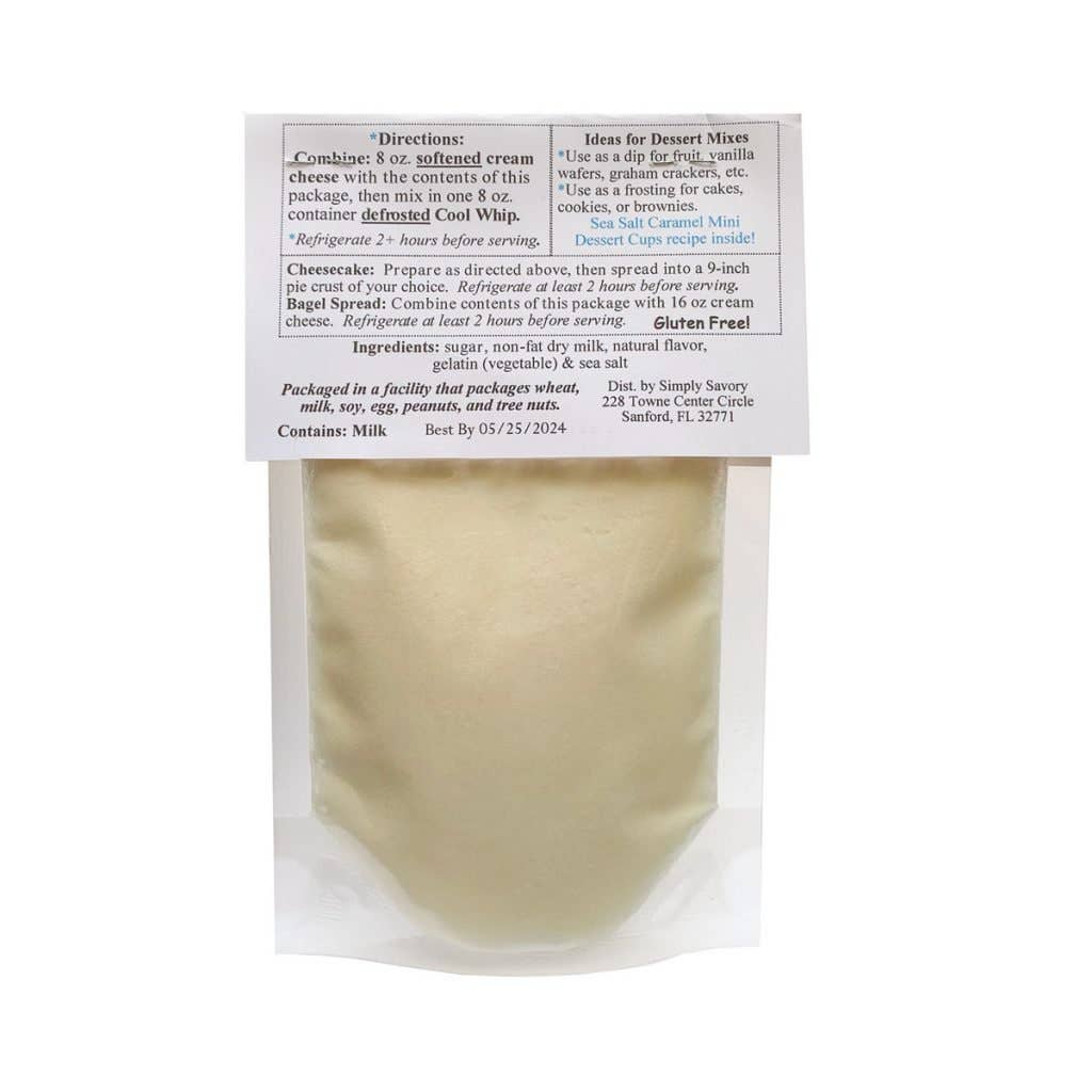 Simply Savory - Wholesale Caramel Sauce - Sea Salt Caramel Dessert Mix2