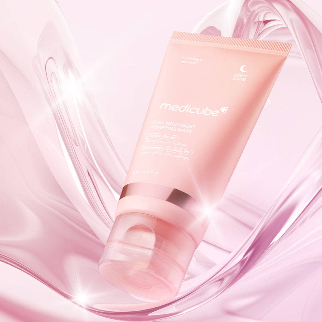 Kosmic - Kbeauty Skincare - Vente Masque pour le visage - Medicube Masque de Nuit Collagène Peel-Off, 75 ml4