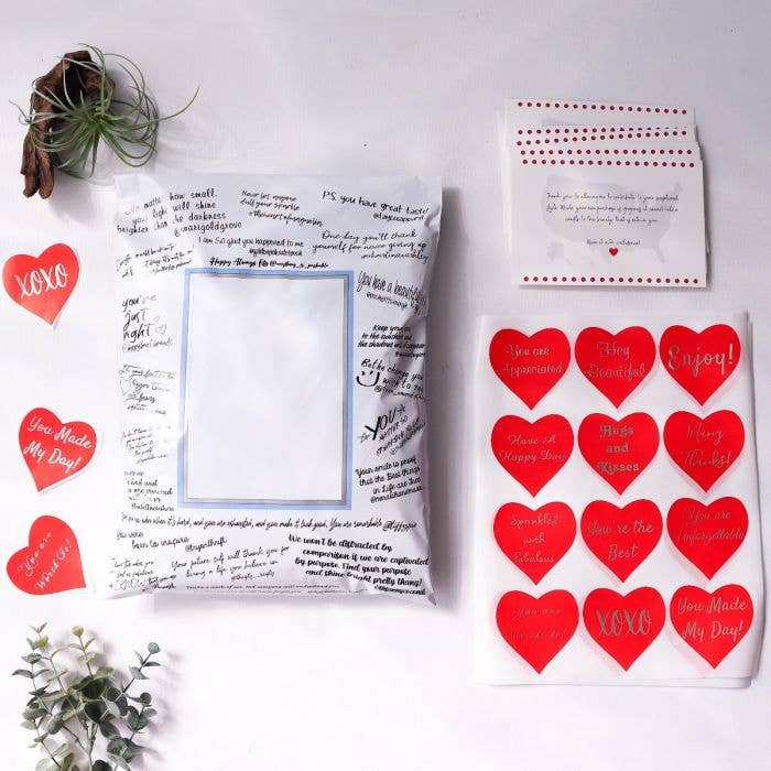 Eleven Fashion - Vente Set de pochettes cadeaux - Kit d'emballage IG Love Perfect, 10 x 13