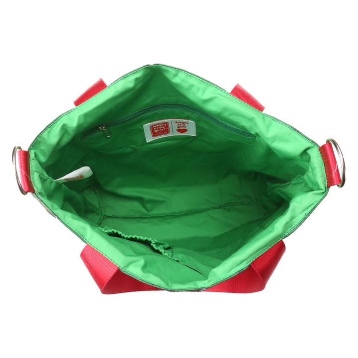 Angry Little Girls - Wholesale Tote Bag - Women's - Army Green FFF crossbody tote bag2