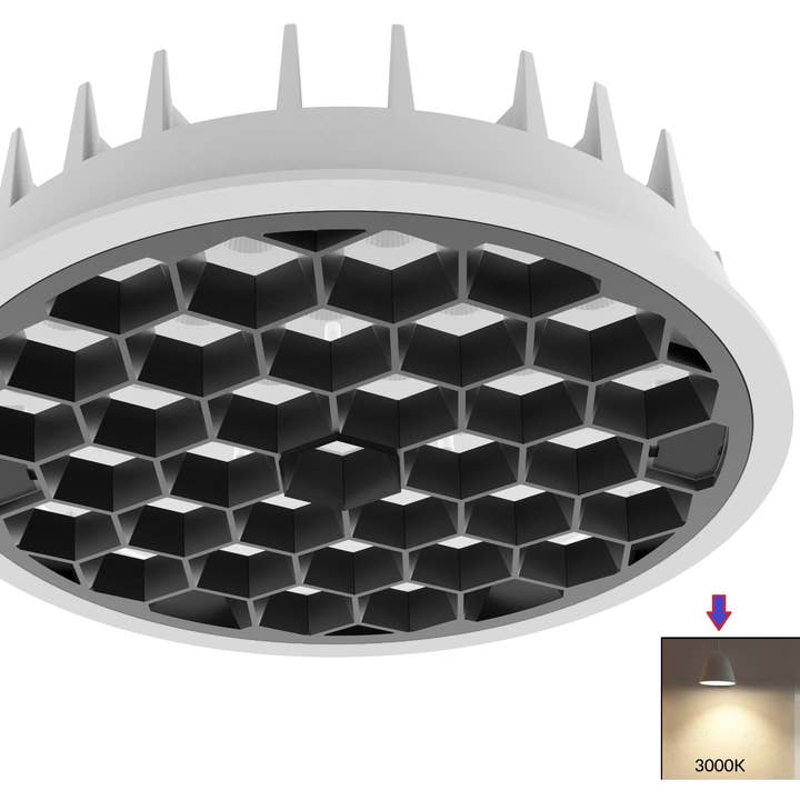 LED Downlight 25w 3000lm White 3000K for wholesale by TulpLux