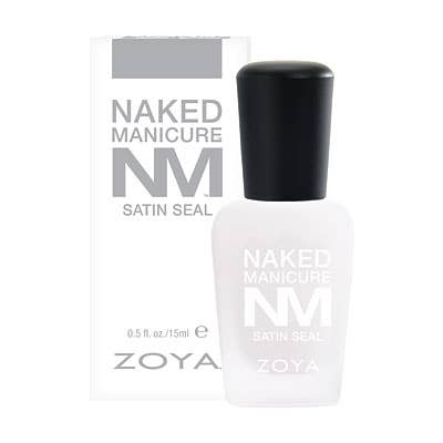 Zoya, Qtica, Smart Spa - Wholesale Nail Polish - Zoya Nail Polish Naked Manicure Satin Seal Top Coat .5oz0
