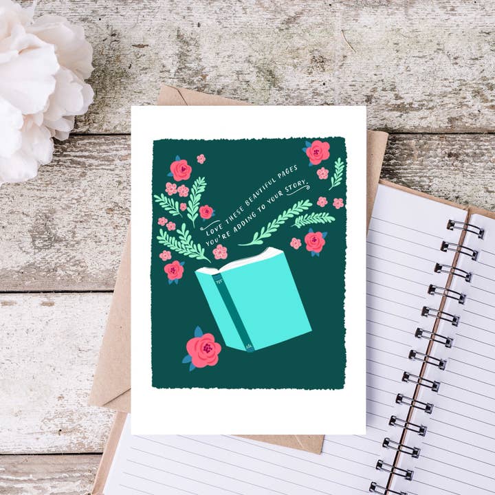 Card & Story - Wholesale Encouragement Card - Celebrating Your Story Card 1