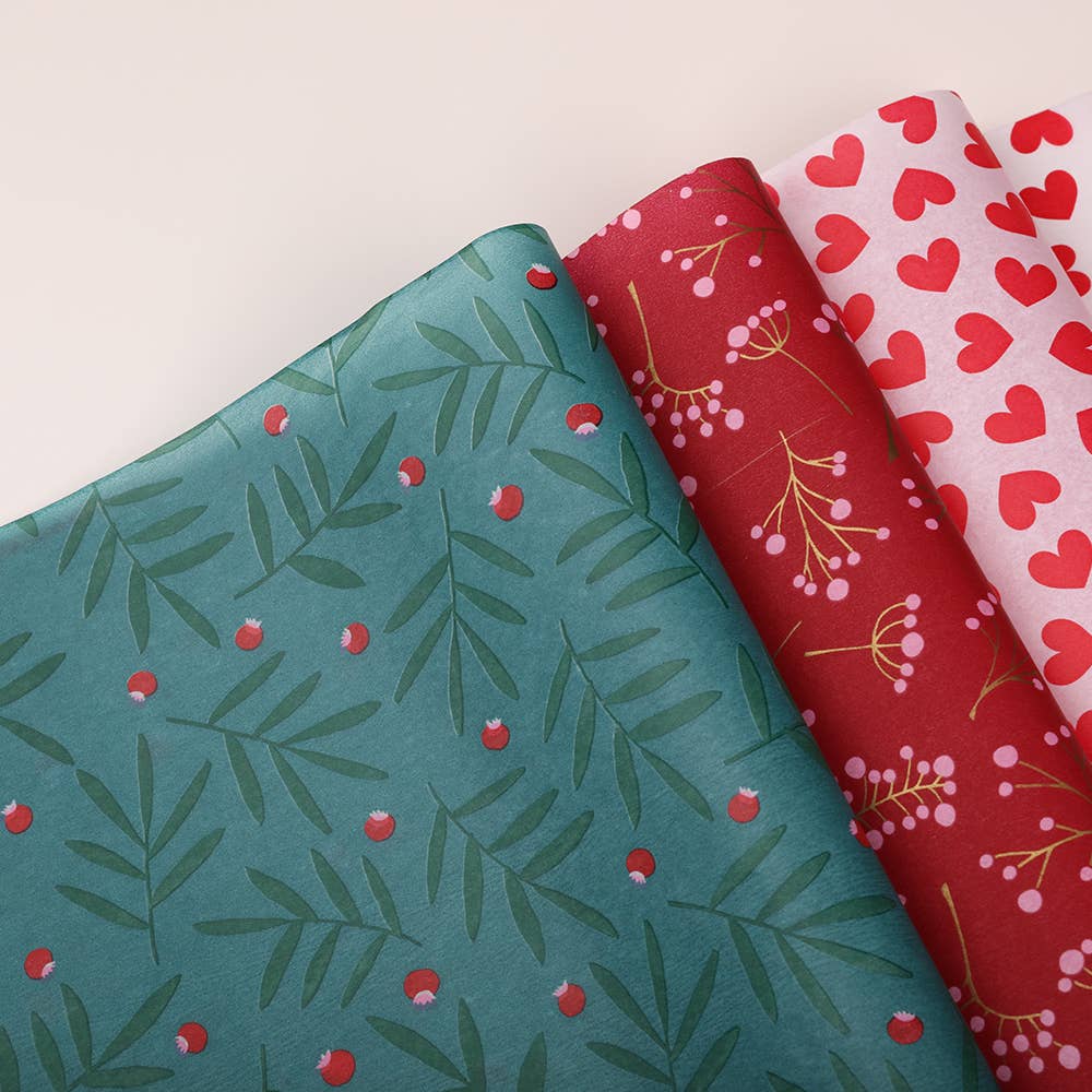 BllalaLab - Wholesale Vloeipapier - Klassiek bloemenpatroon geschenkverpakking tissuepapier6