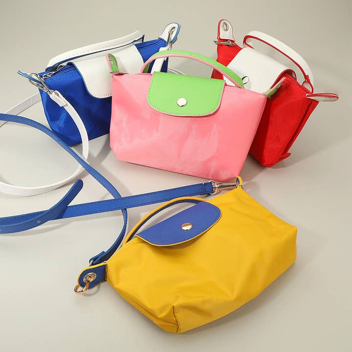 Sensibling Corp. - Wholesale Crossbody Bag - Women's - Compact Two Tone Handbag / Crossbody Bag6