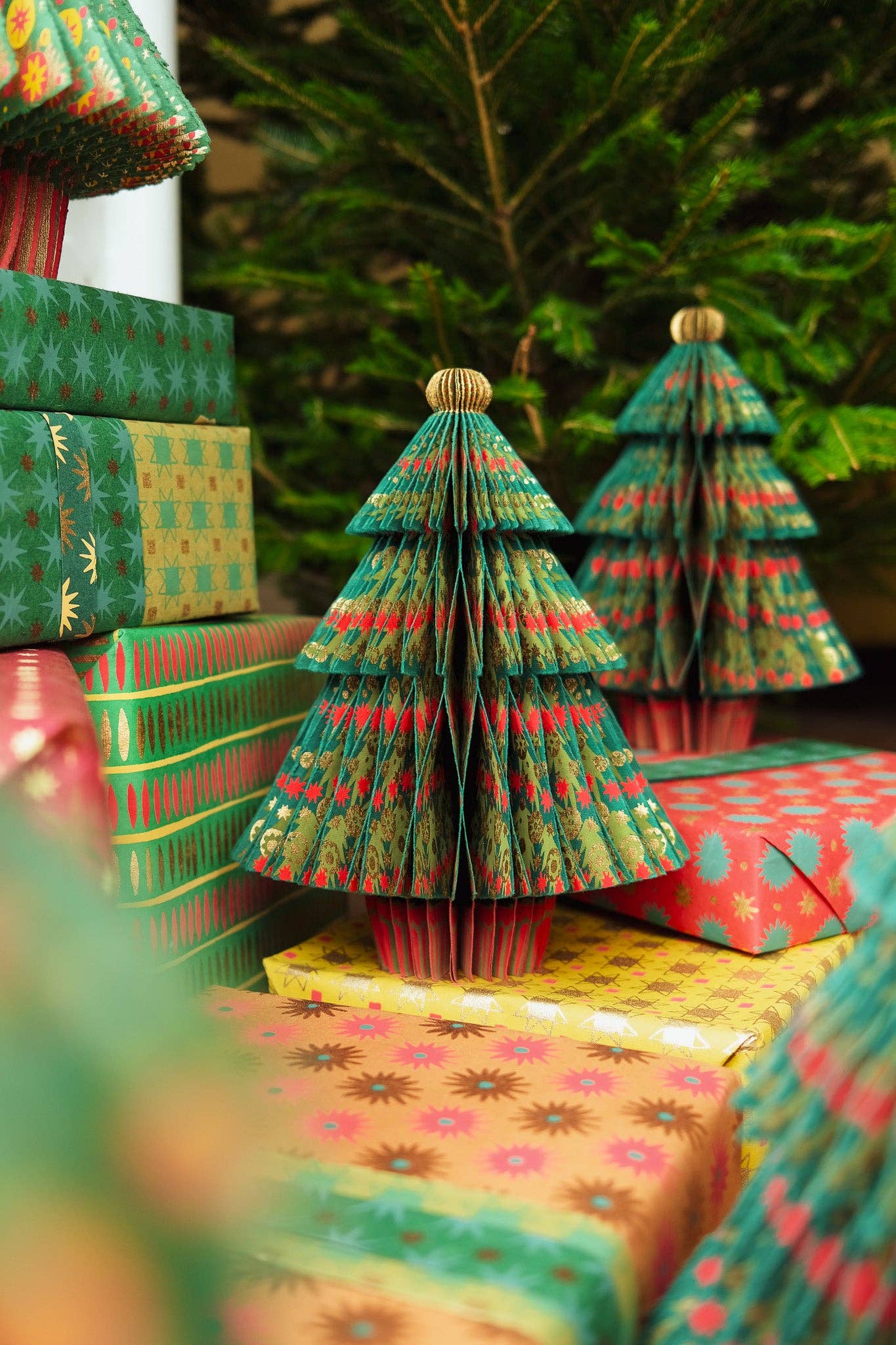 East End Press - Wholesale Christmas Decoration - Fir Tree Honeycomb6