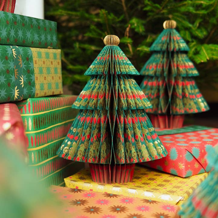 East End Press - Wholesale Christmas Decoration - Fir Tree Honeycomb6