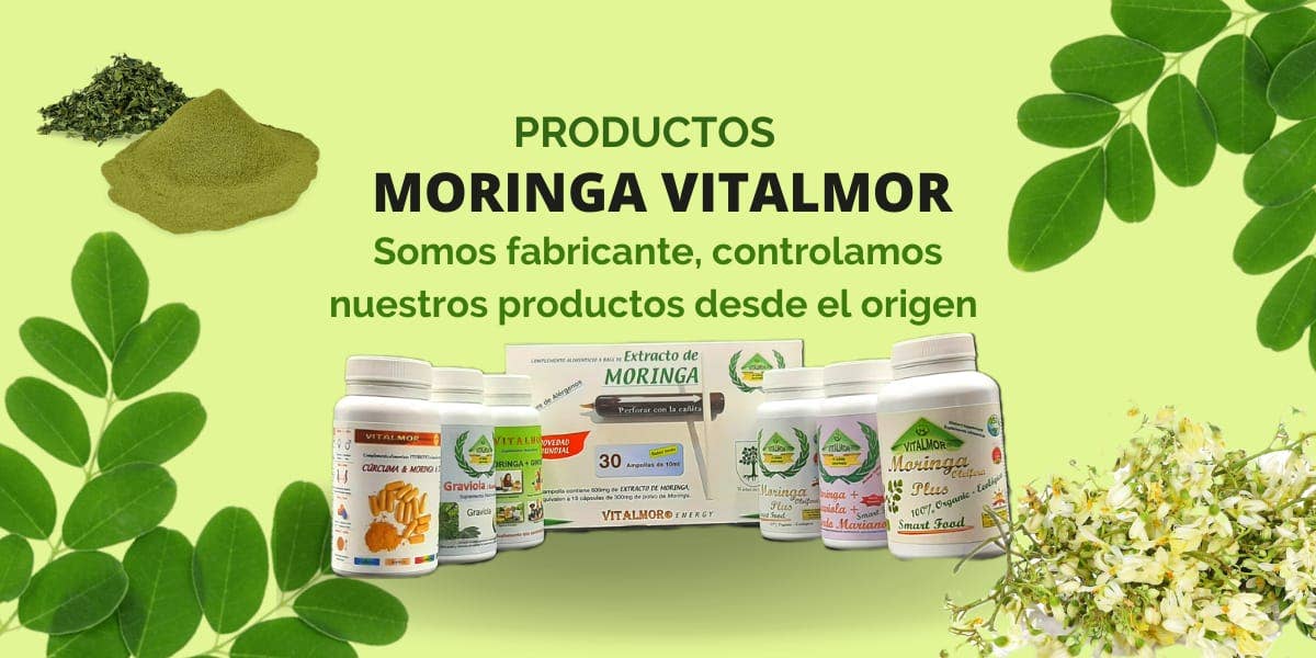 VITALMOR - Venta al por mayor Suplementos/vitaminas para beber - Ampollas de Moringa1