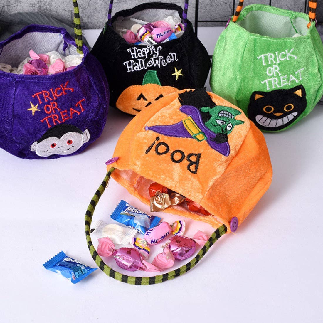 Funkyrel® Atzbranding Limited – wholesale Tote Bag – Child – Hallo - Halloween Mini Candy Tote Bag5