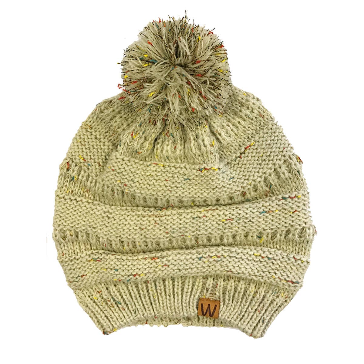 Wrapables.com - Wholesale Beanie - Women's - Wrapables Warm Knit Confetti Beanie with Pom Pom5