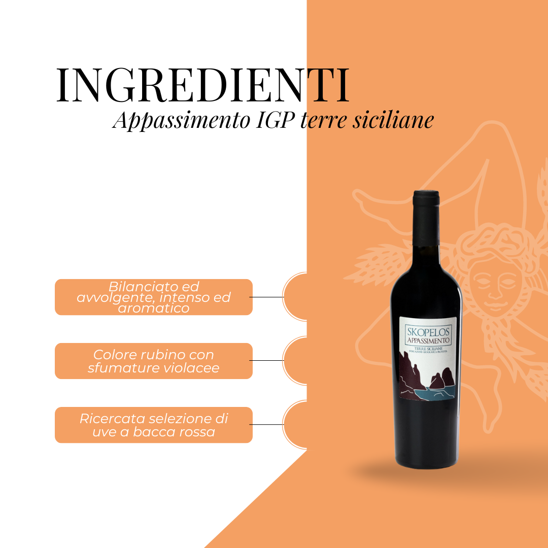 Antica Bottega Siciliana - Wholesale Red Wine - Appassimento IGP Terre Siciliane wine - 75cl2