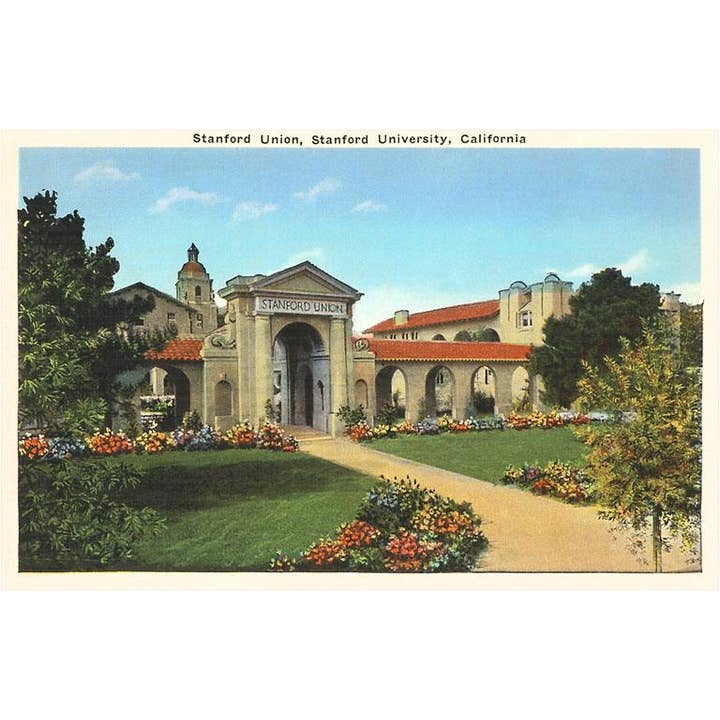 Found Image Press - Wholesale Sticker - Sticker BA-16 Stanford Union, California