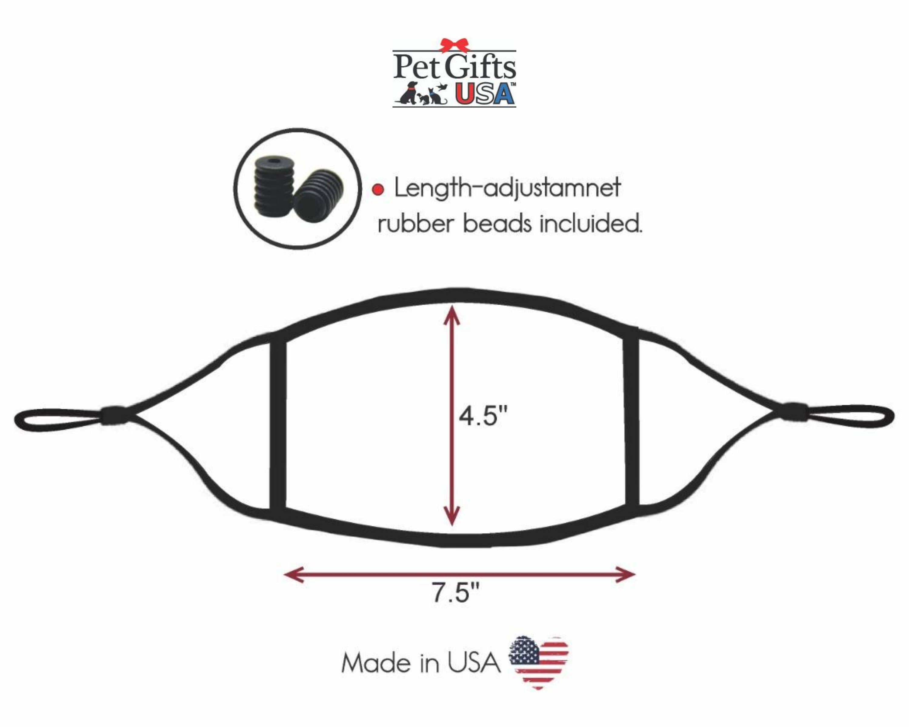 Pet Gifts USA, LLC - Wholesale Pet Bandana - Dog - German Shepherd Black Groovy Paws Mask1