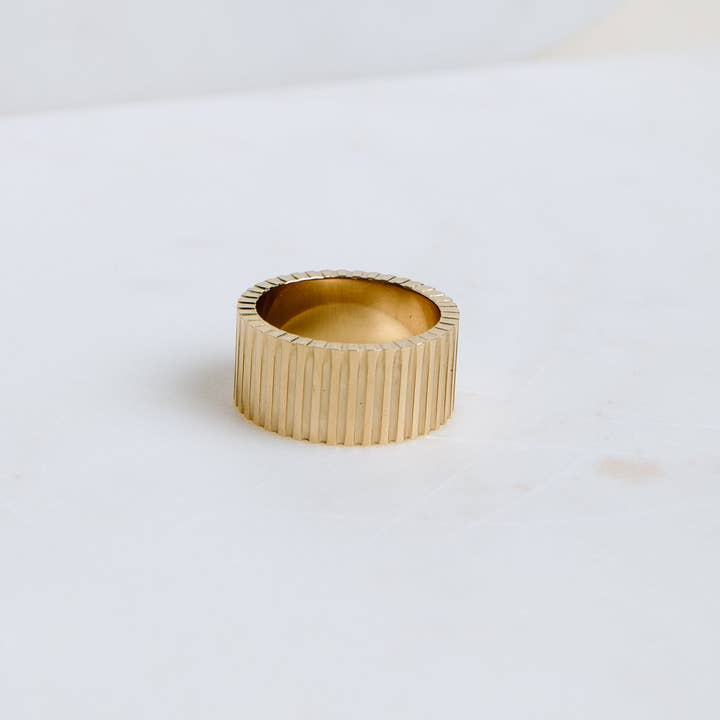 Gold Nova Ring for wholesale on Faire1