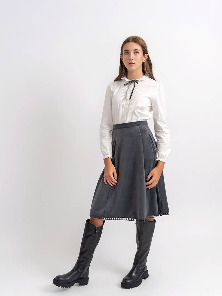 Fluwelen rok voor wholesale door Hush.Shop