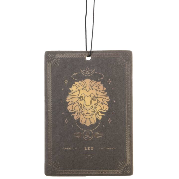 Fresh Fresheners - Wholesale Car Freshener - Unisex - Leo Zodiac Air Freshener Pack of 12