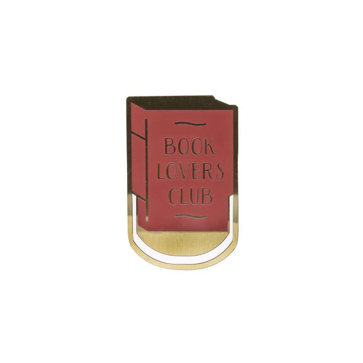 Half Moon Bay - Wholesale Bookmark - Metal Bookmark Book Lovers Club Literary Book