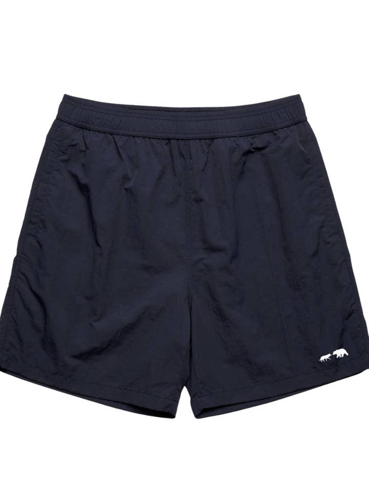 tide runner short navy for wholesale by Wolf Bear Collective