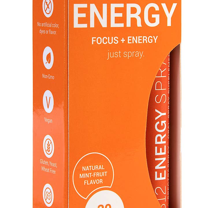 B12 Energy Vegan Oral Spray Vitamin and other Purchase Wholesale friendly vegetarian food. Free Returns & Net 60 Terms on Faire trending on Faire.