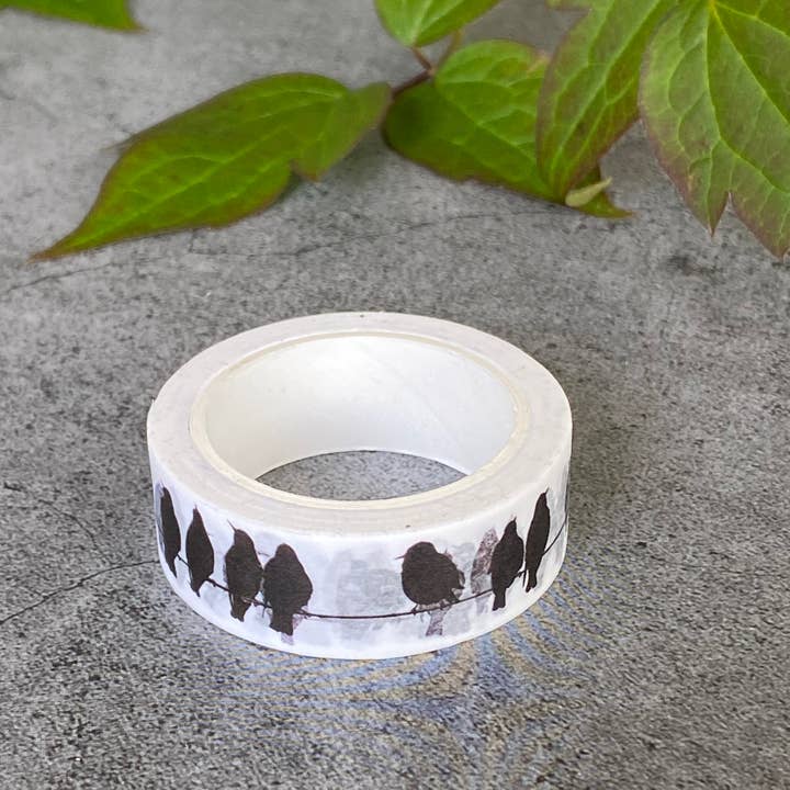 nastro washi - motivo storno per la vendita all'ingrosso da parte di Sandra Vick