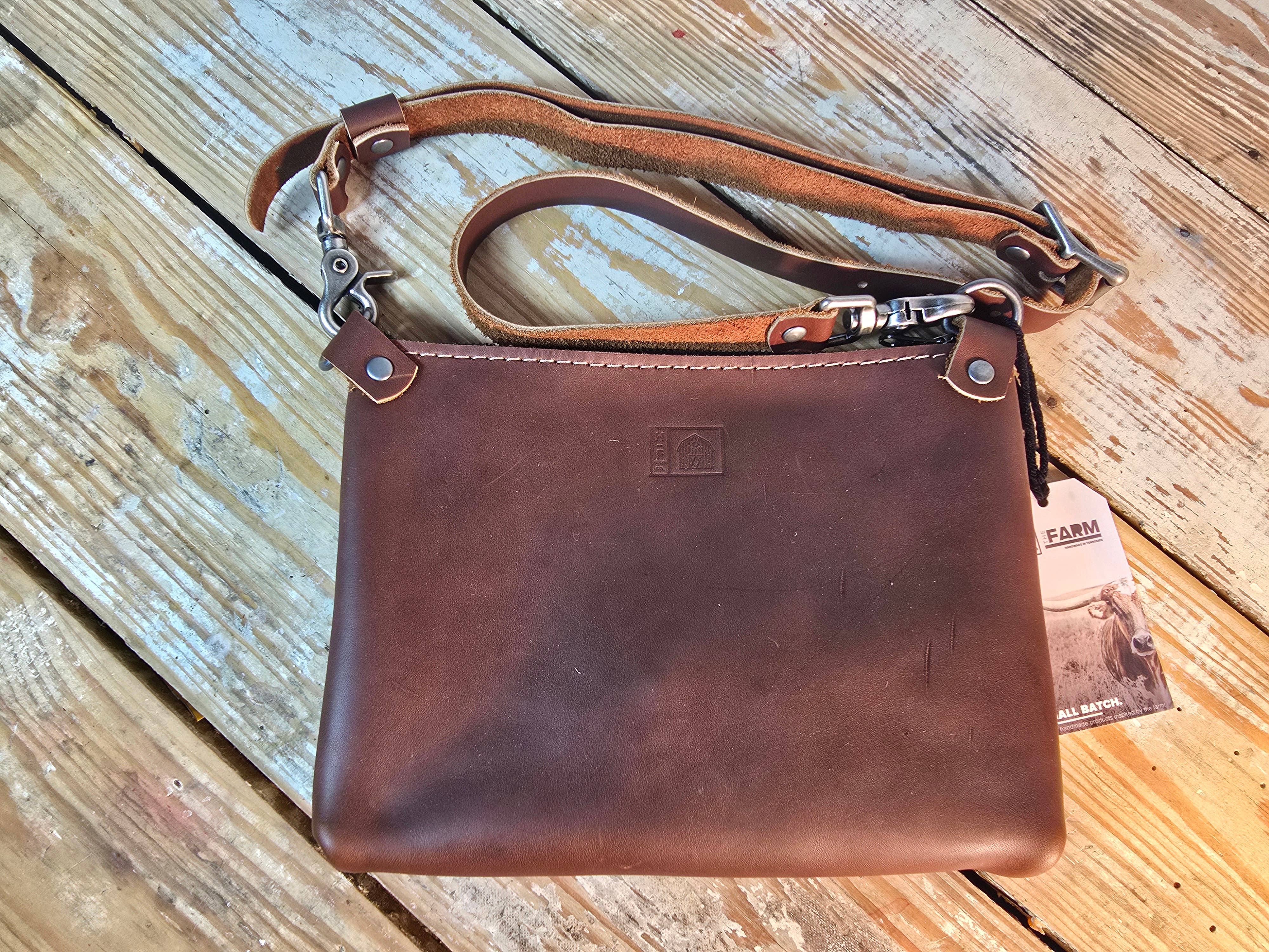 The Handmade Farm - Wholesale Crossbody Bag - Unisex - Ella Rose - Leather2