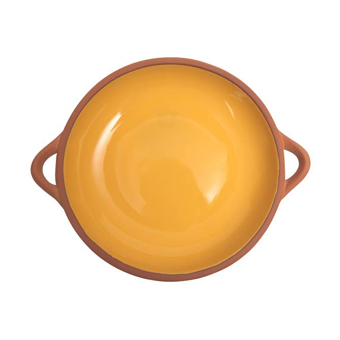 Sintra Stor Glaserad Terracotta Tapas Skål - Ockra för wholesale av Dexam