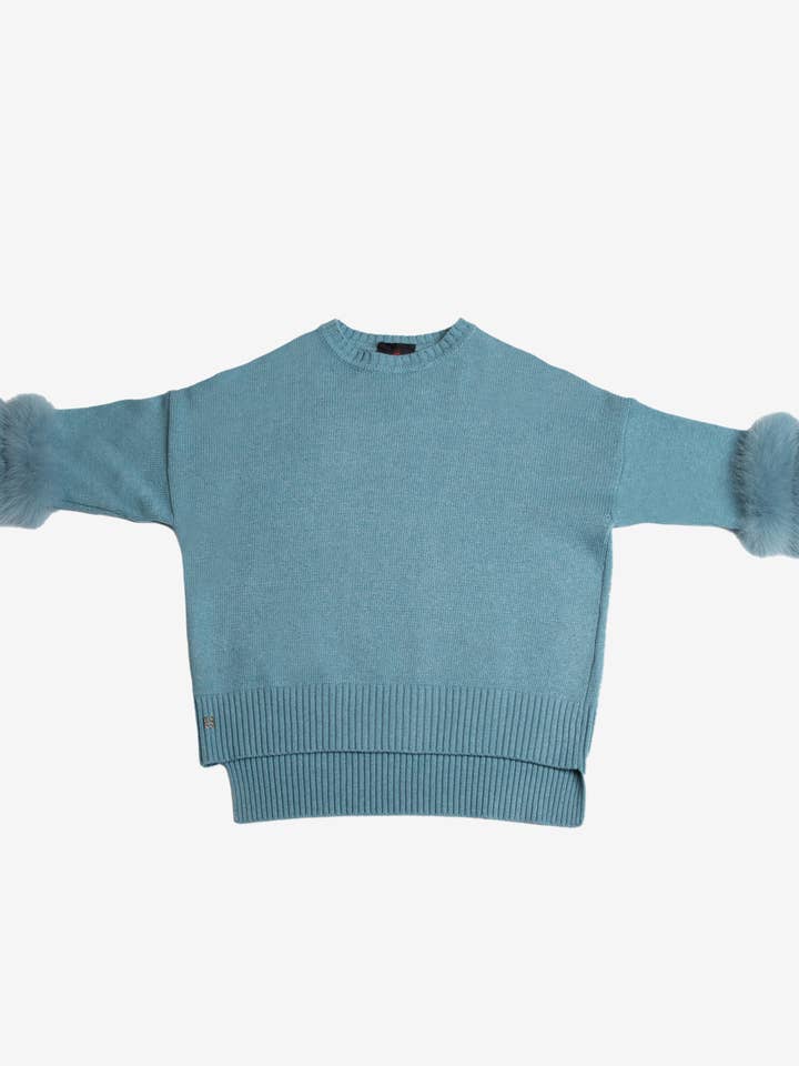 Sweater With Fox Details for wholesale by Bruno Carlo