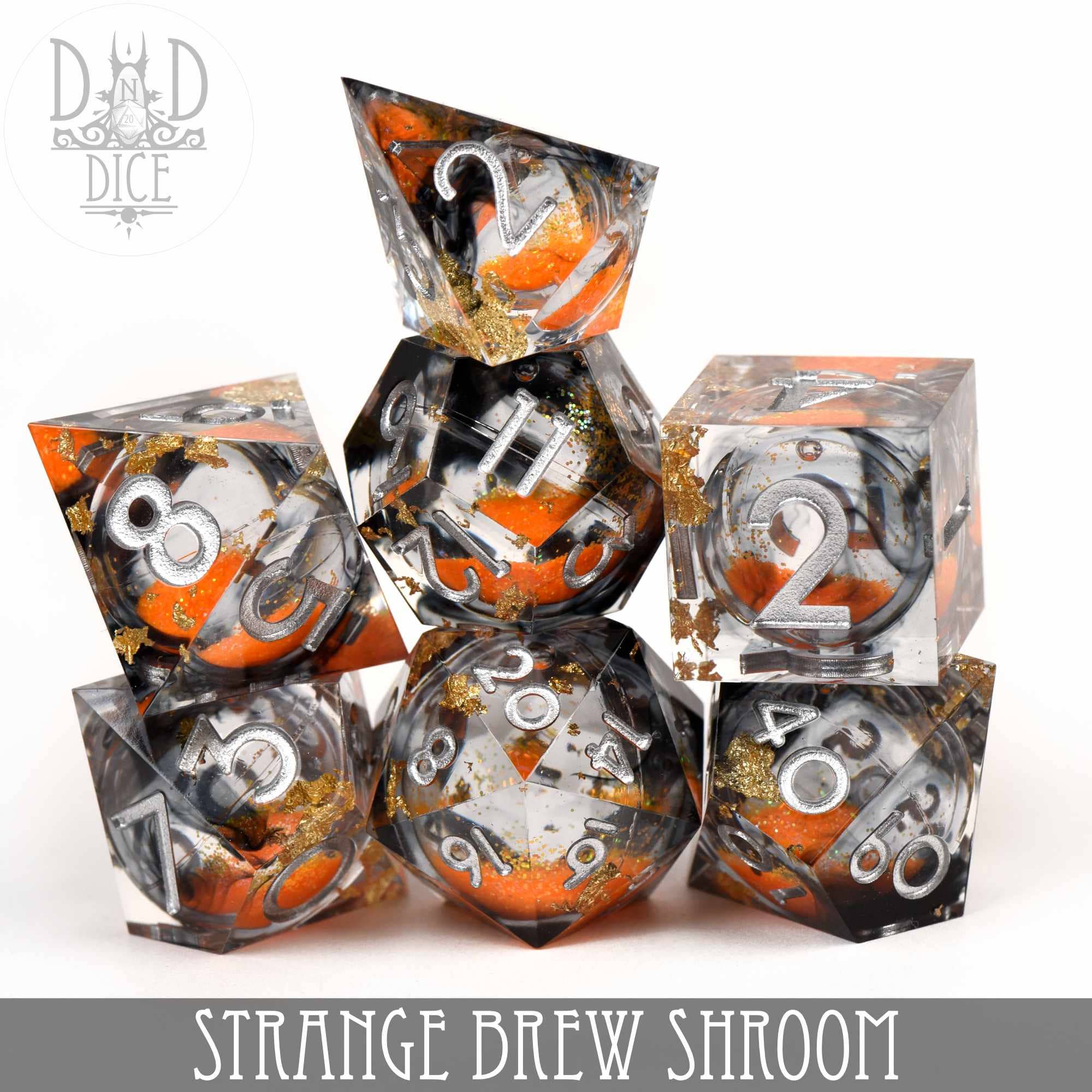 DNDDICE.COM - Wholesale Dice - Strange Brew : Shroom (Liquid Core)0