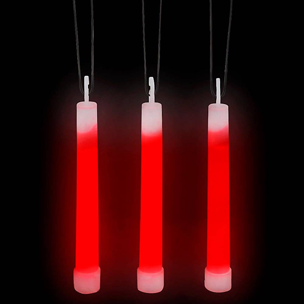 La Luna Bella - Toys - Wholesale Light-Up Toy - Kids & Baby - 6" RED GLOW STICK LLB Light-up Toys2