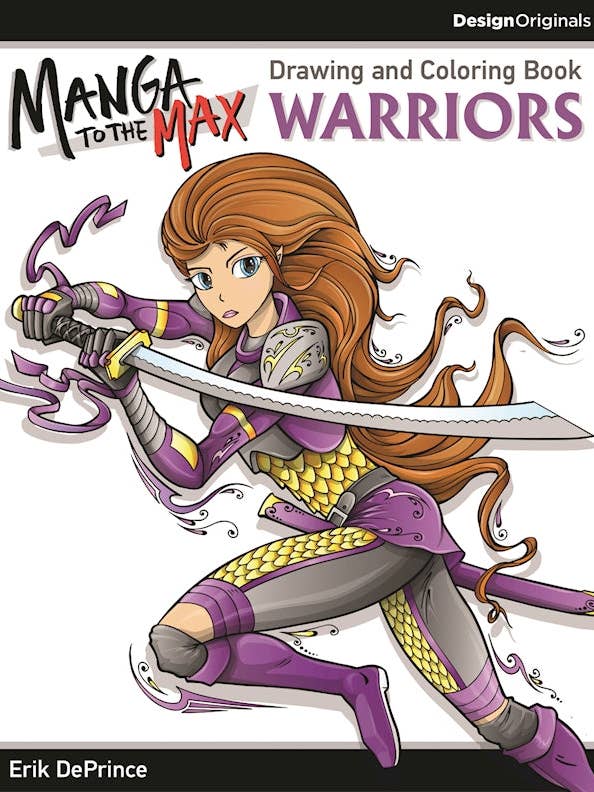 Un manga pour les Max Warriors pour la vente par Fox Chapel Publishing