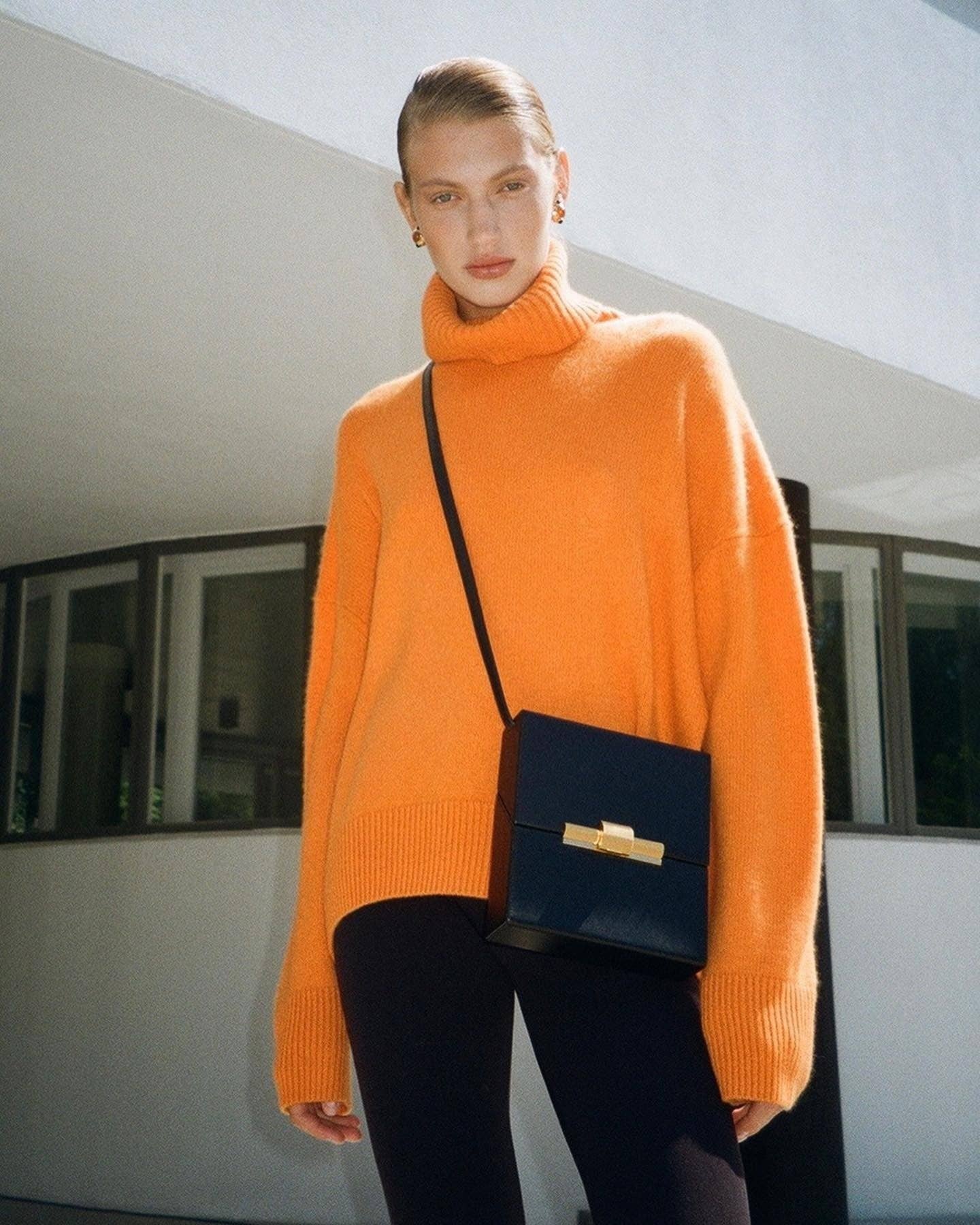 Sweetkama - Wholesale Pullover-trui - Dames - Dames trui met col van effen kleur, gebreid model W00318