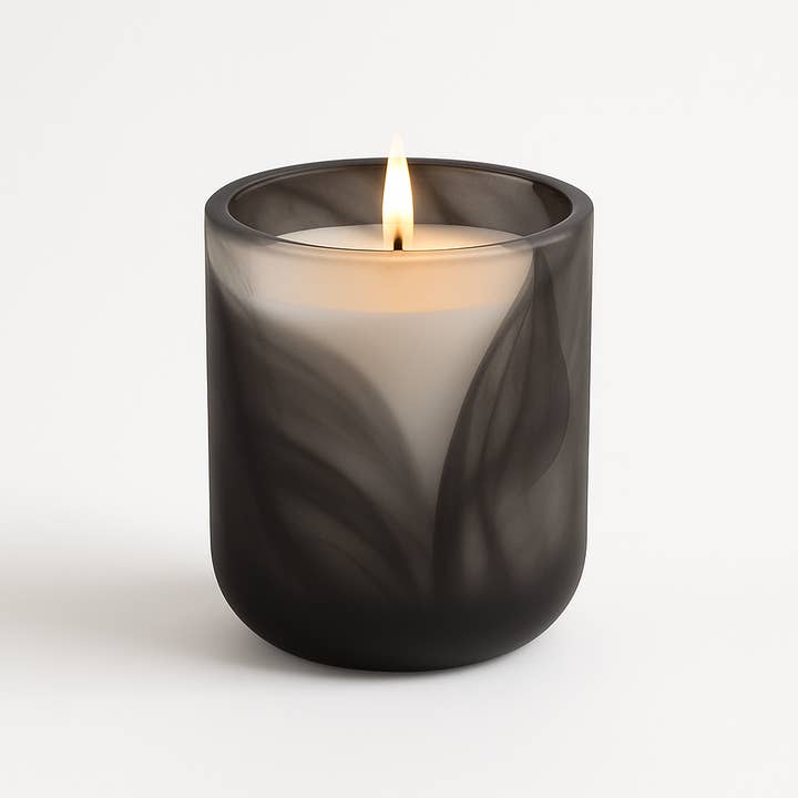 postmodernform - Wholesale Jar/Filled Candle - swirl - winter era / mint + pine + cypress soy wax candle1