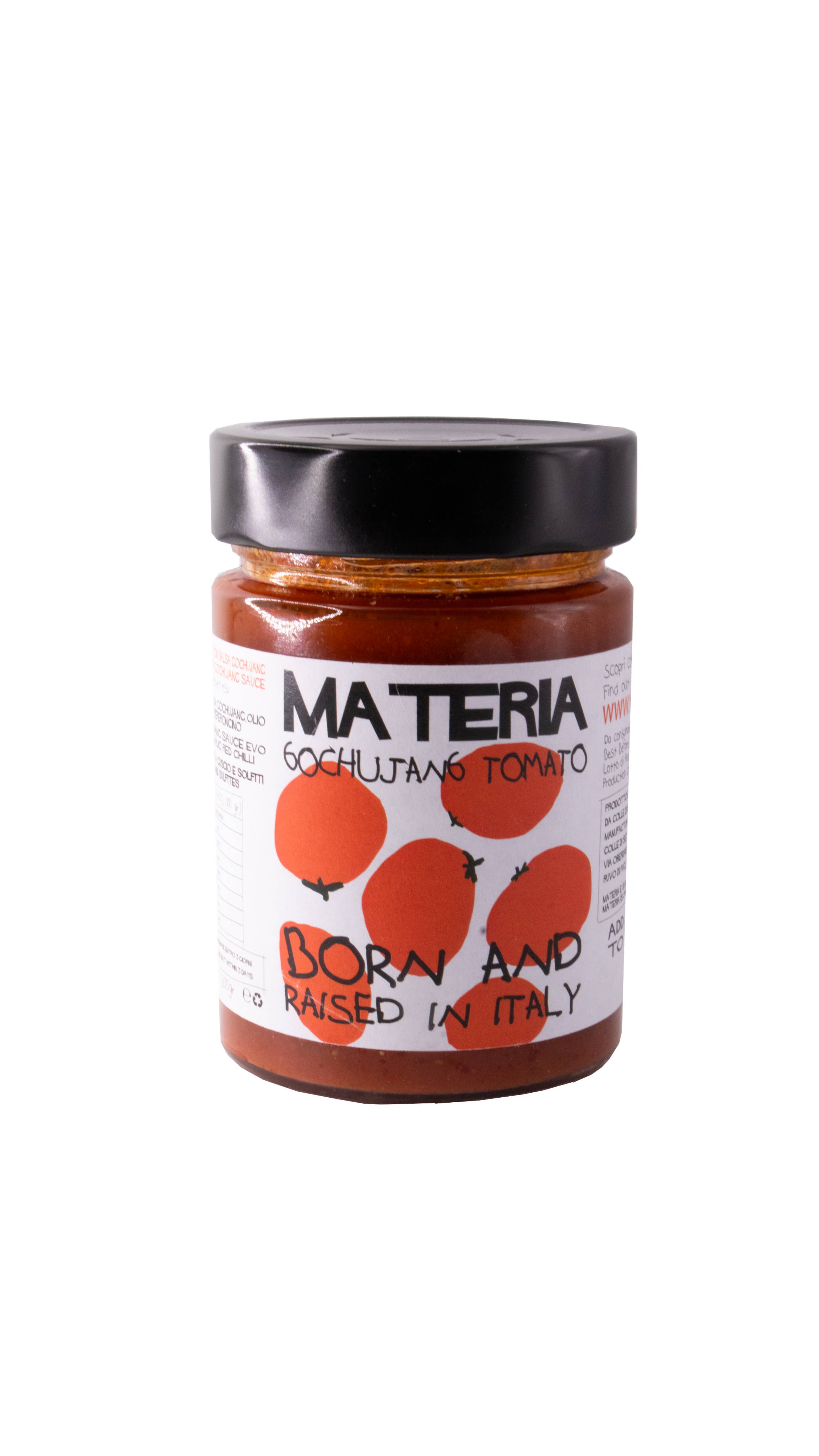 Materia - Wholesale Pasta Sauce - Red Datterino Tomato Soup with Gochujang Sauce1