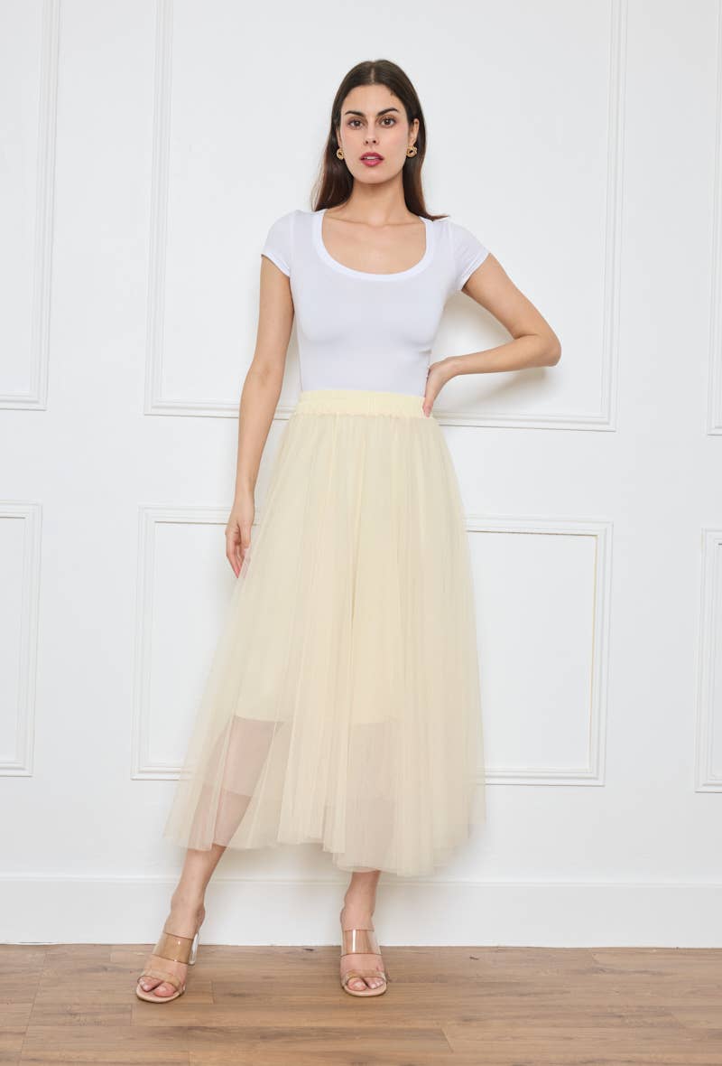 SOFTY - Wholesale Skirt - Women's - Tulle skirt - 820011