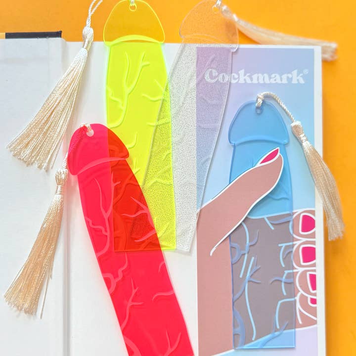 Cockmark - Wholesale Bookmark - Thundercock Cockmarkâ„¢ Bookmark