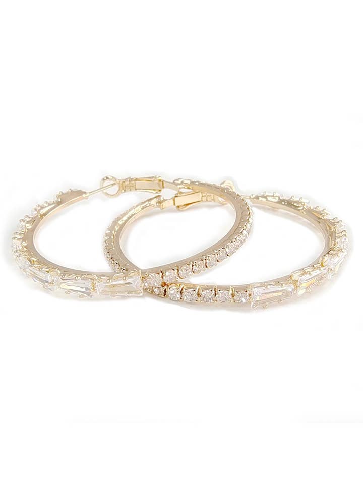 Cubic Zirconia oorringen E7310 voor wholesale door Ole