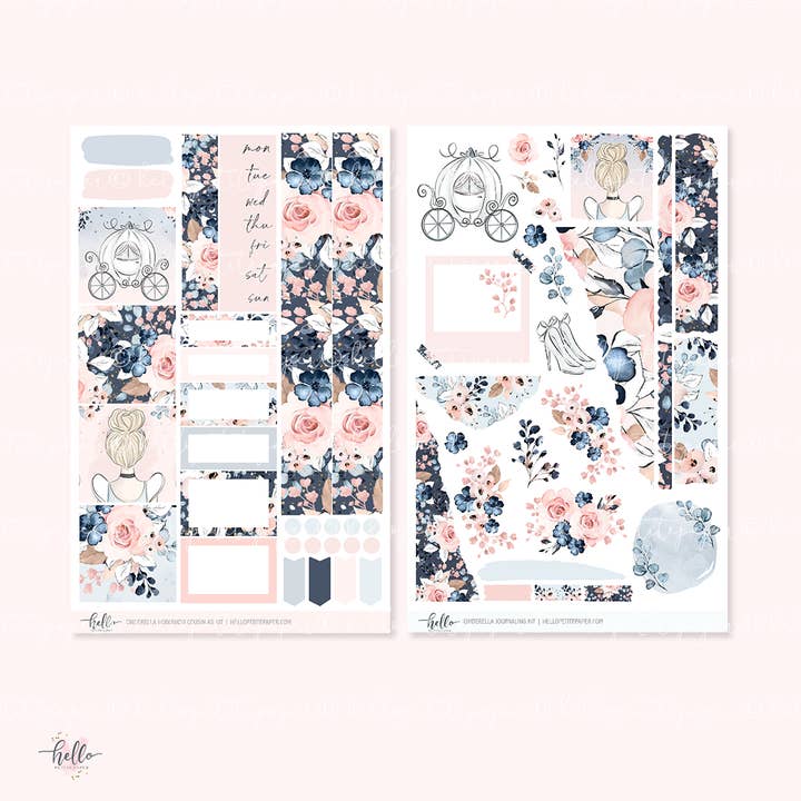Hobonichi Cousin Kit - Cinderella for wholesale by Hello Petite Paper