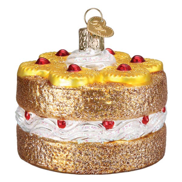 Old World Christmas - Wholesale Ornament - Pineapple Upsidedown Cake Ornament3