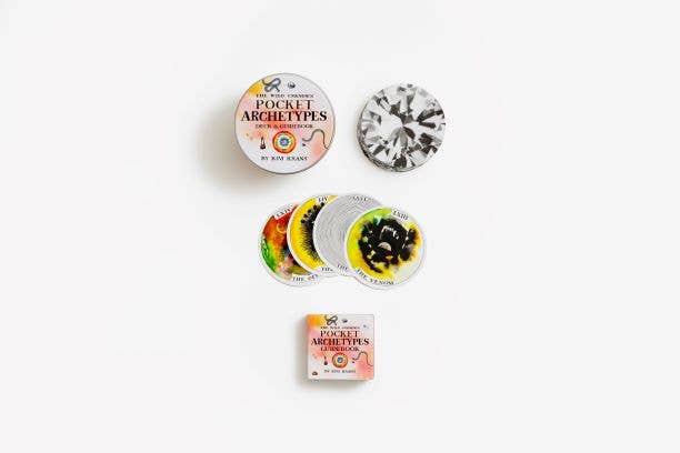 HarperCollins - Wholesale Tarot/Oracle Card - Wild Unknown Pocket Archetypes Deck, The: Kim Krans1