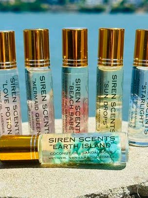 Siren Scents: Roll-on Perfurmes for wholesale by Skincare by the Sea