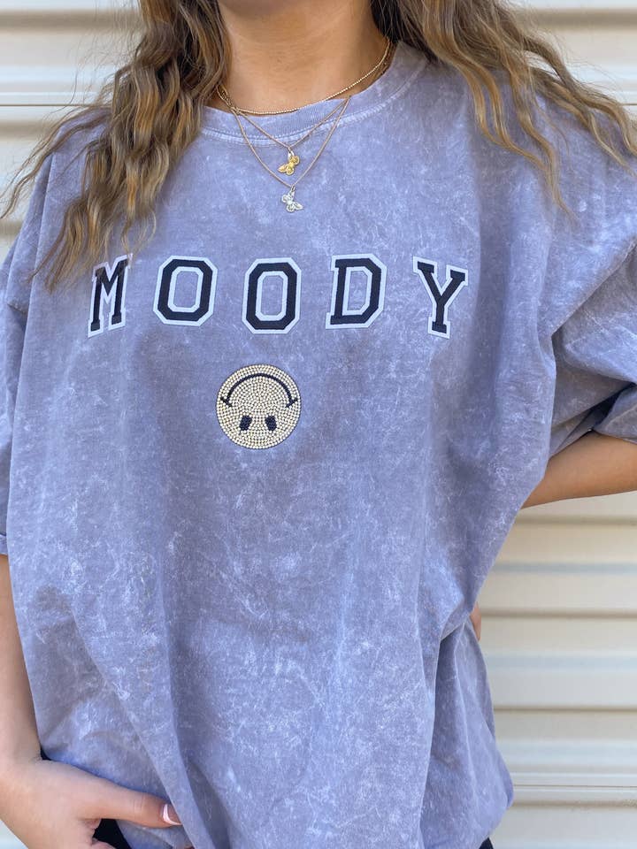 MOOD SWINGS TEE for wholesale by Distressed Vintage Couture