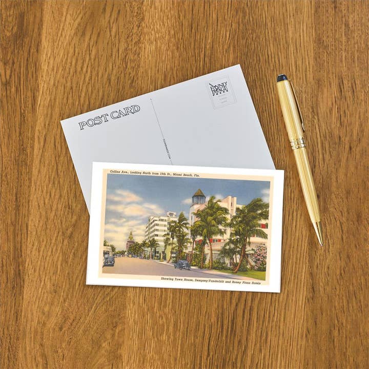 Found Image Press - Vendita all'ingrosso Cartoline - Cartolina FL-1404 Collins Avenue, Miami Beach1