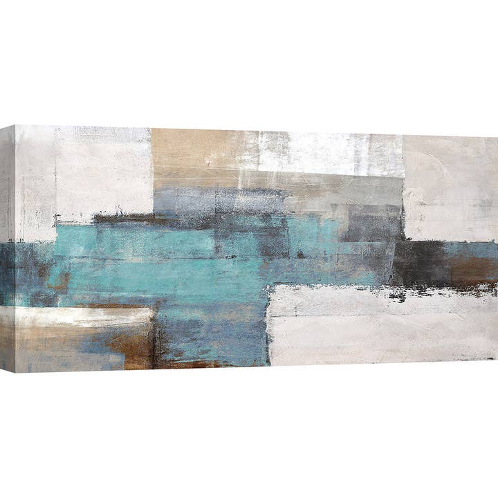 Moderne abstrakte Malerei: Ruggero Falcone, Endless Sea für den Großhandel von Selected Artworks Italia