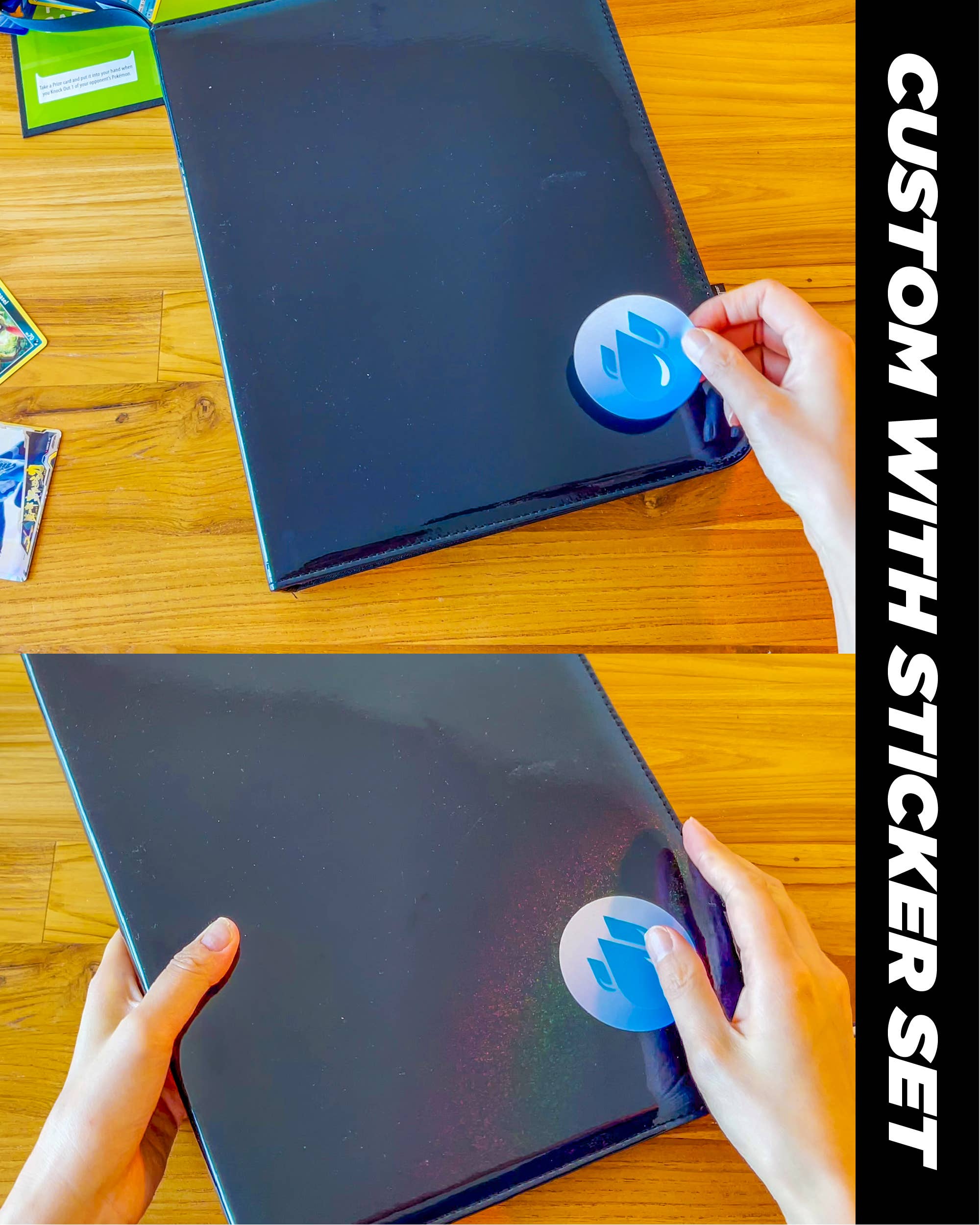 Fydelity - Wholesale Binder - Trading Card Binder | KPOP Photo Card Album | Holo Black3